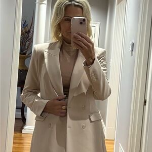 Express double breasted blazer